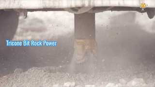 ¿Cómo funciona la broca tricónica en la mía?